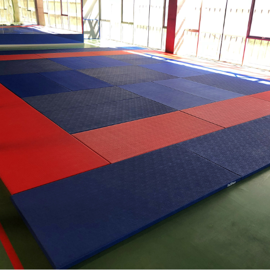 Tatami Profesional de Judo Complejo Deportivo Juan Gomez Milla de la Universidad de Chile